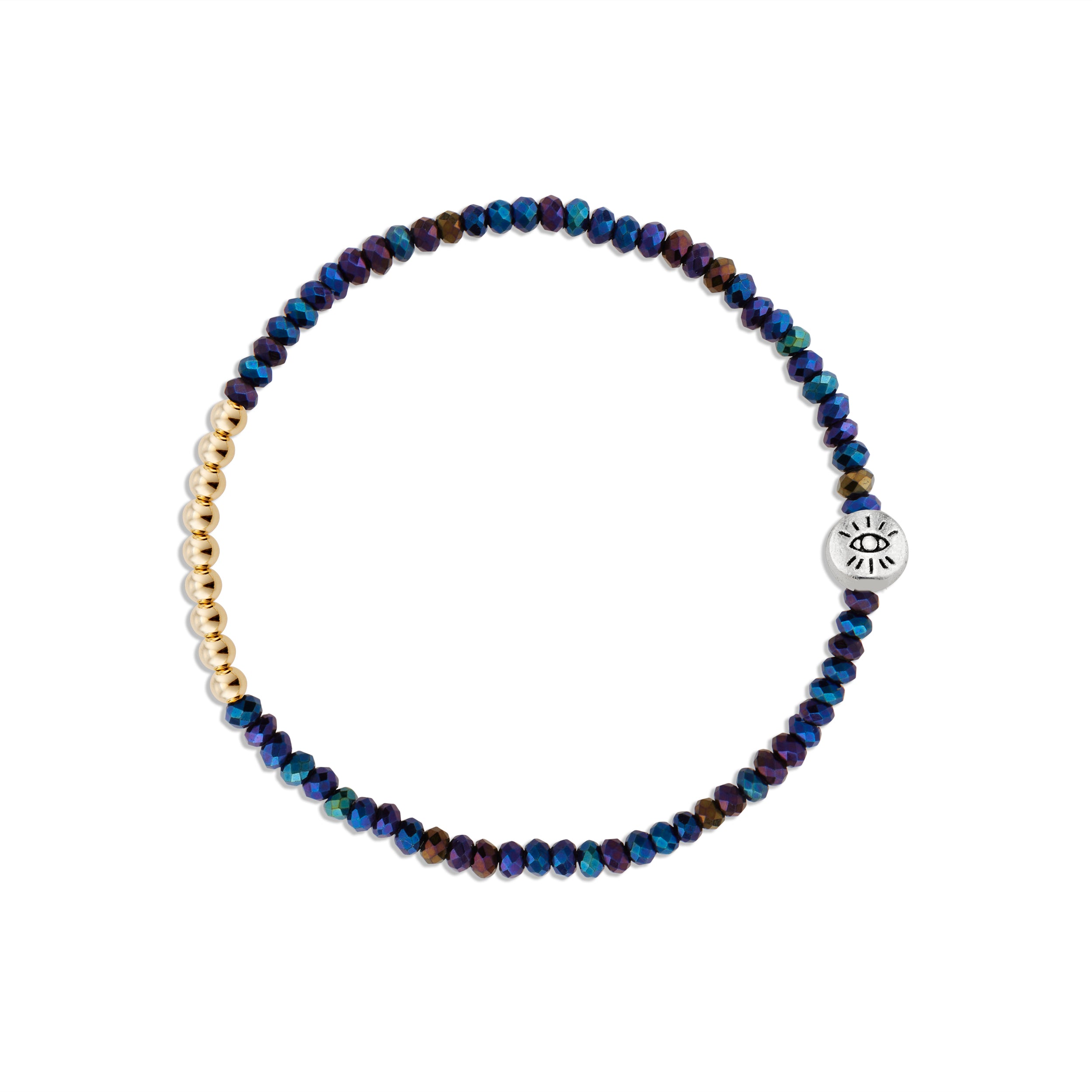 Black Spinel Bracelet in Wire Wrapped Rose Gold – Azki Jewelry